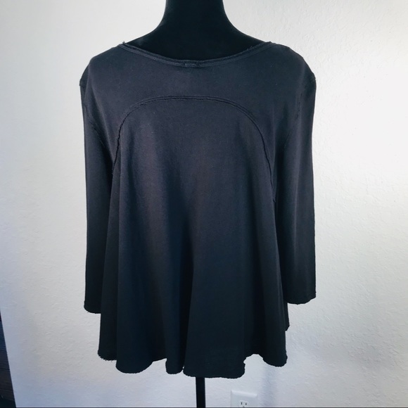 Free People Bonsai Tee In black - Picture 6 of 8